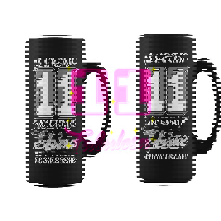 11 Años Fabulosa Cumpleaños 11 Taza de café