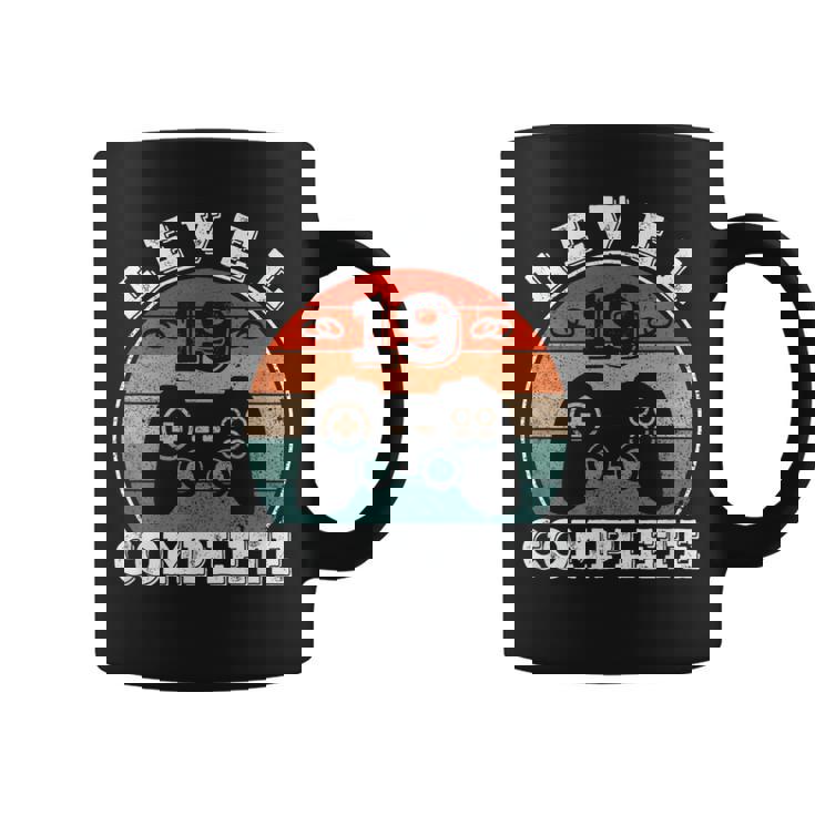 19 Años De Casados 19 Aniversario De Boda Hombre Matrimonio Taza de café