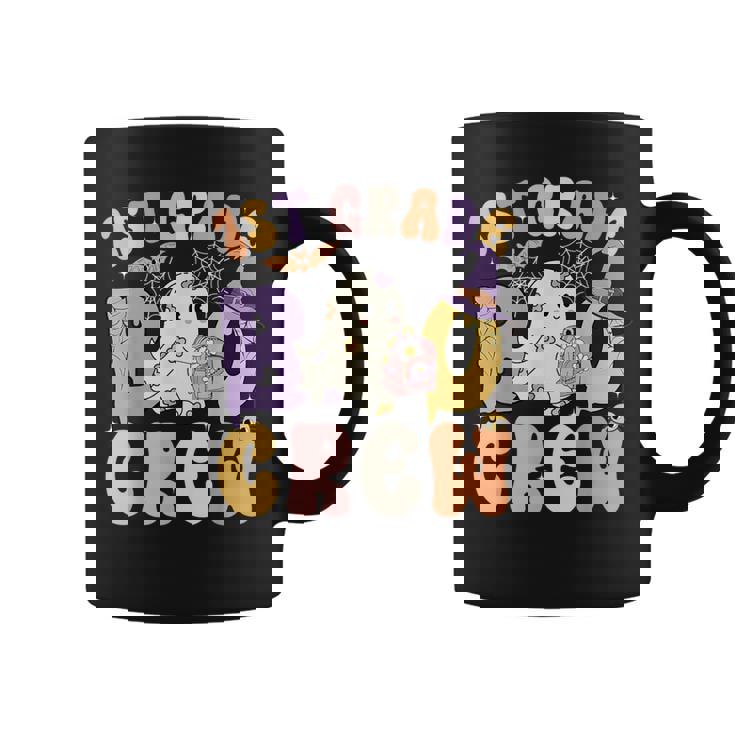 1St Grade Boo Crew First Grade Halloween Costume Teacher Coffee Mug