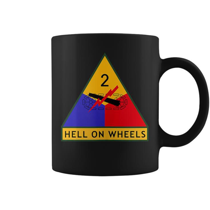 2nd Armored Division Shirt Army WWII Battle of Normandy Tank Top Graphic  Print Coffee Mug - Monsterry AU