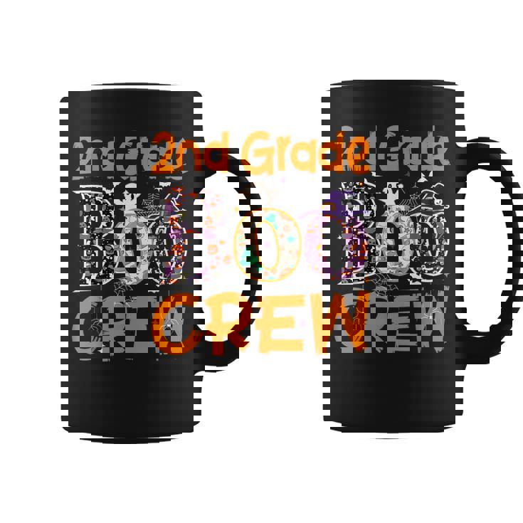2Nd Grade Boo Crew Second Grade Teacher Halloween Coffee Mug