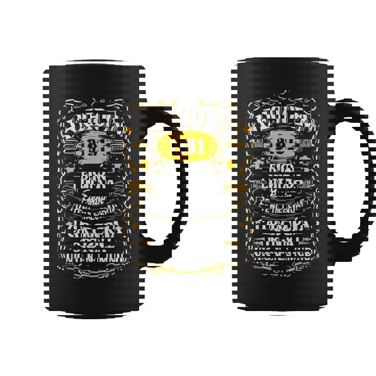 33 Cumpleaños Hombre 33 Años Hecho En 1991 Regalos Taza de café