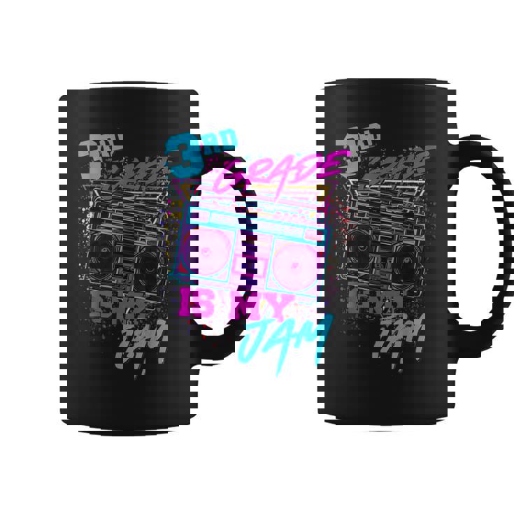 3Rd Grade Is My Jam Third 80S 1980S Teacher Student Retro Coffee Mug