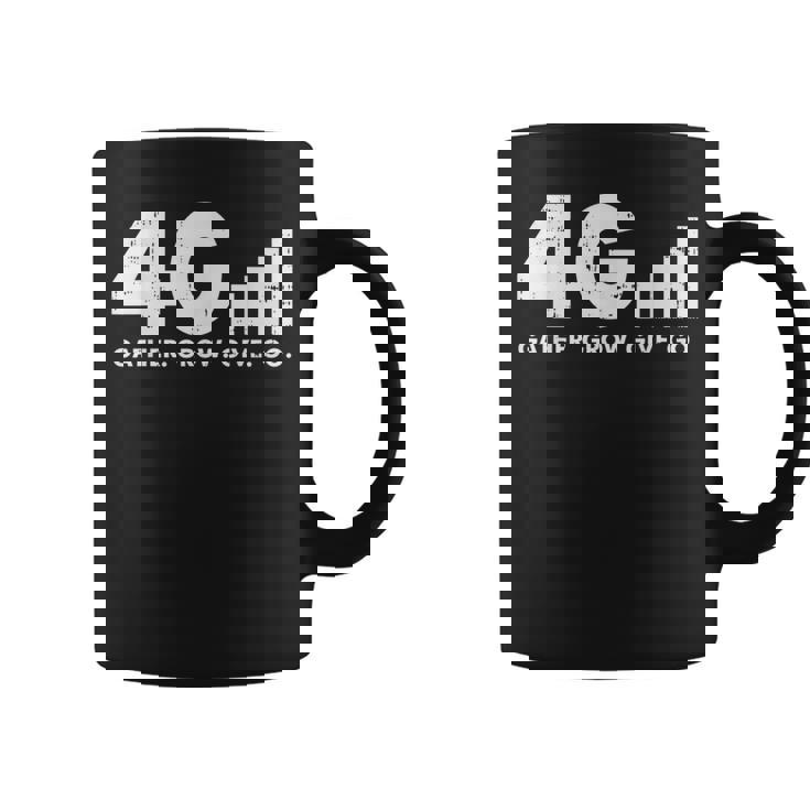 4G Gather Grow Give Go God Jesus Faith Quote Christian Coffee Mug
