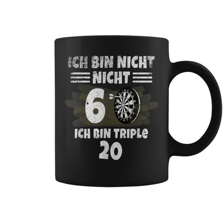 60 Geburtstag Ich Bin Nicht 60 Ich Bin Triple 20 Dart Tassen