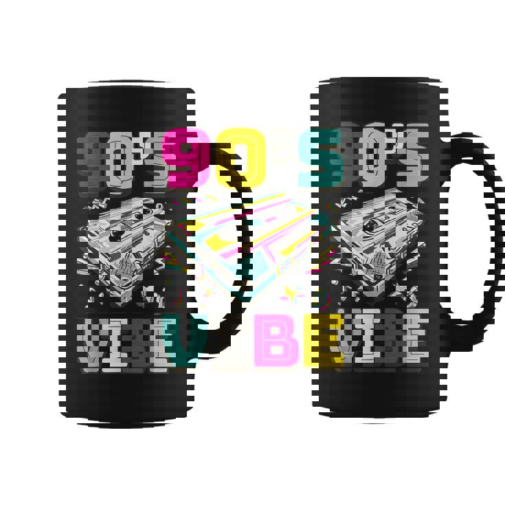 90'Sibe Old School 90 Disfraz De Música Para Fiesta De Los Años 90 Taza de café