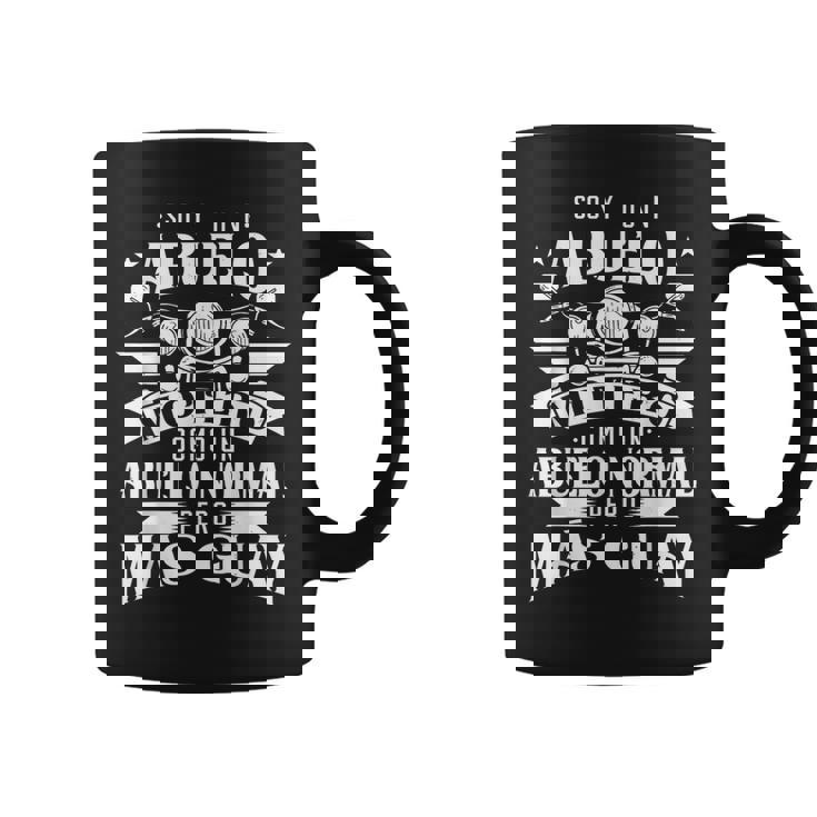 Abuelo Motero Regalo Día Del Abuelo Taza de café