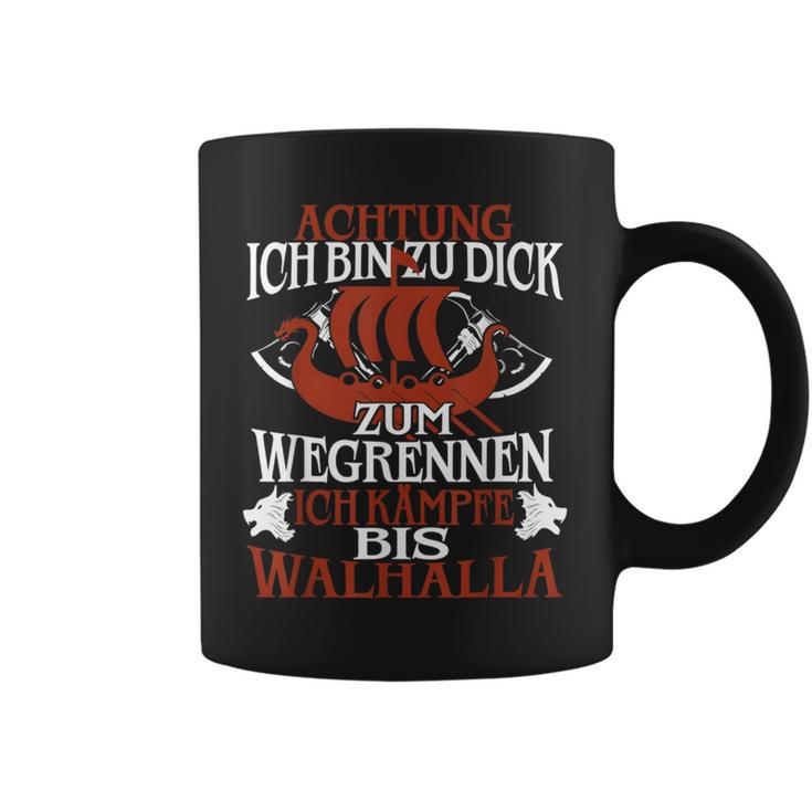 Achtung Ich Bin Zu Dick Zum Wegrenneniking Tassen