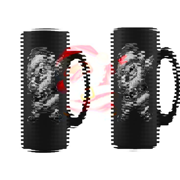 Adorable Père Noël Dab Dance Fun Garçons Filles Famille Tasse