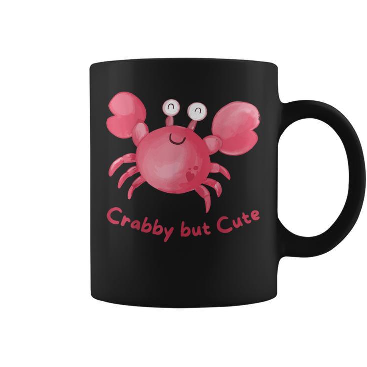 Adorablemente Lindo Cangrejo Para Niñas Niños Cangrejo Pero Lindo Taza de café