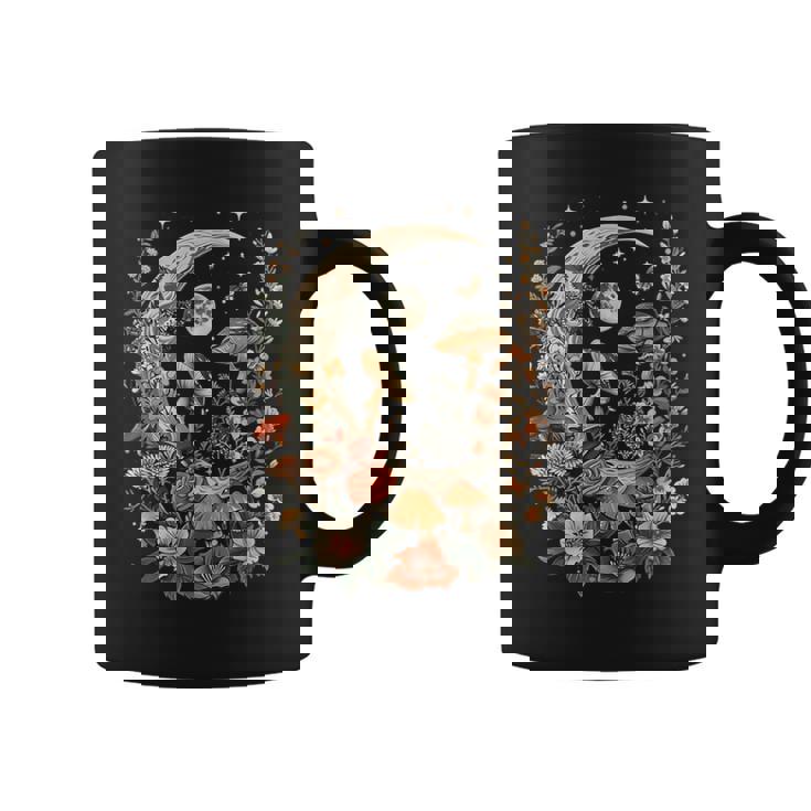 Aesthetic Goblincore And Dark Cottage Core Clothes Mushroom Coffee Mug