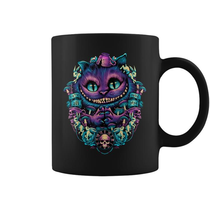 Alice In Wonderland Cheshire Cat All Mad Here Tassen