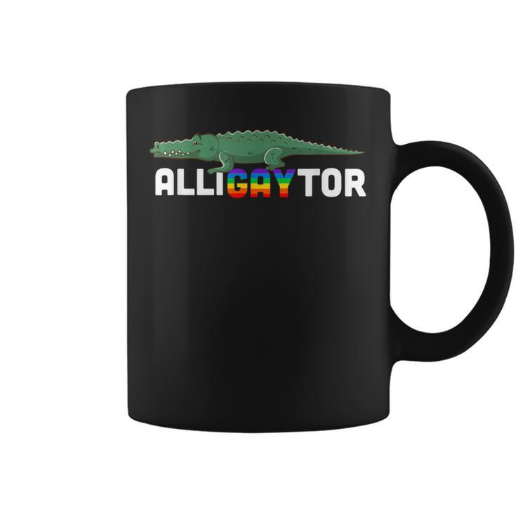 Alligaytor Orgullo Gay Lgbtq Igualdad Taza de café