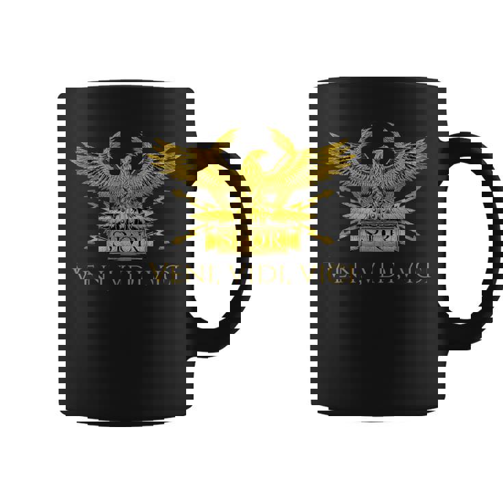 Ancient Roman Legion Eagle Julius Caesar -Eniidiici Taza de café