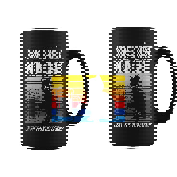 Apéro J'aime La Bière Et Mon Chat Humour Homme Cadeau Tasse