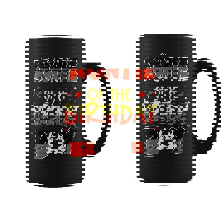 Auntie Of The Birthday Boy Mouse Family Matching Coffee Mug