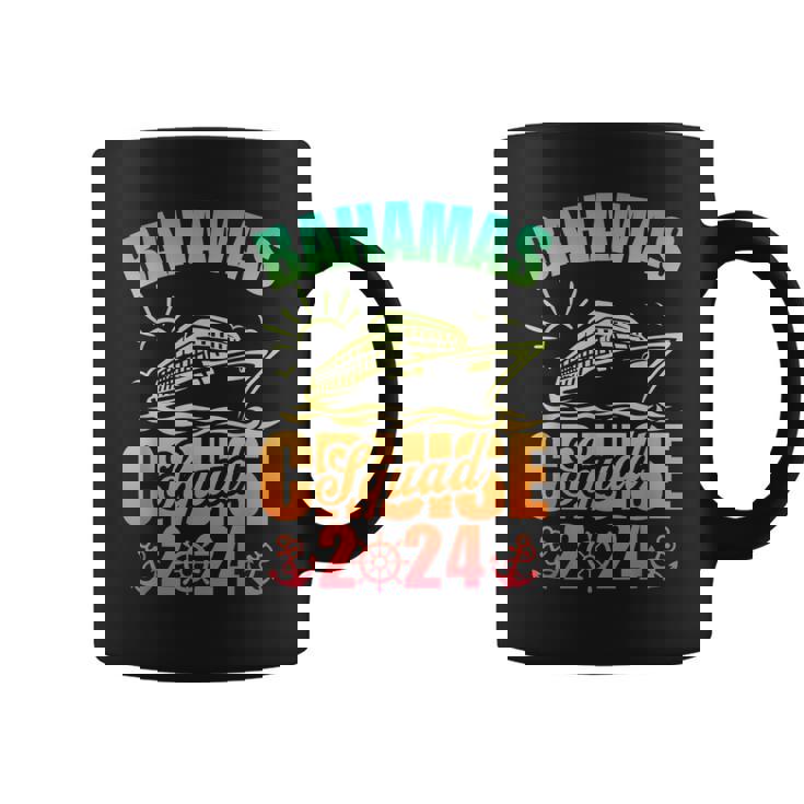 Bahamas Cruise Squad 2024 Summer Matching Family Cruise Coffee Mug