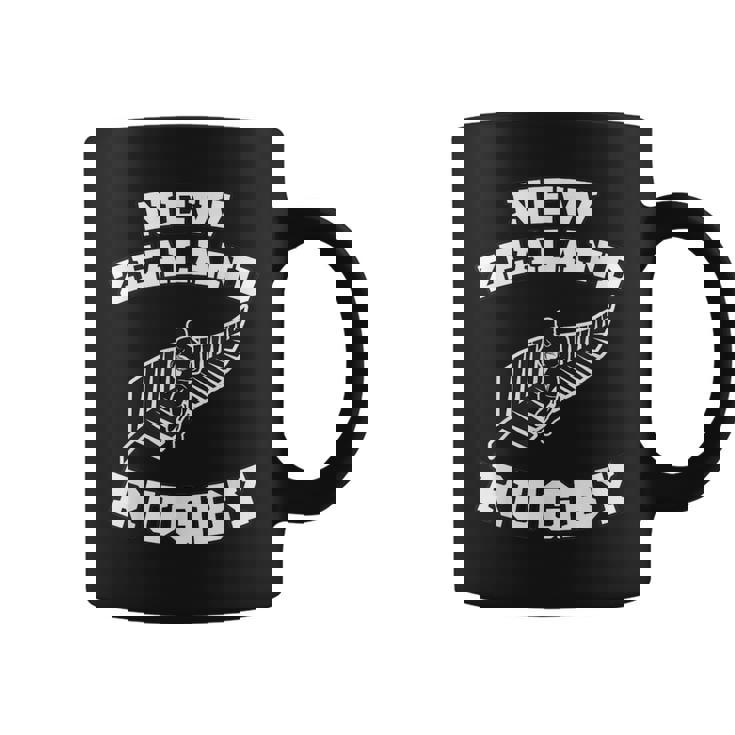Bandera De Nueva Zelanda Kiwis Rugby Team Taza de café
