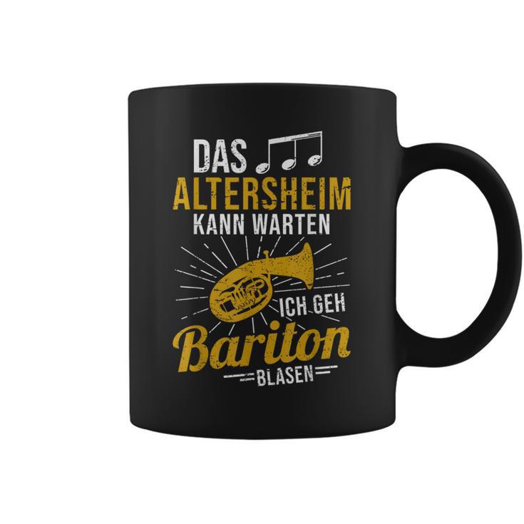 Baritone Horn Musician Das Altersheim Kann Wait Baritone Tassen