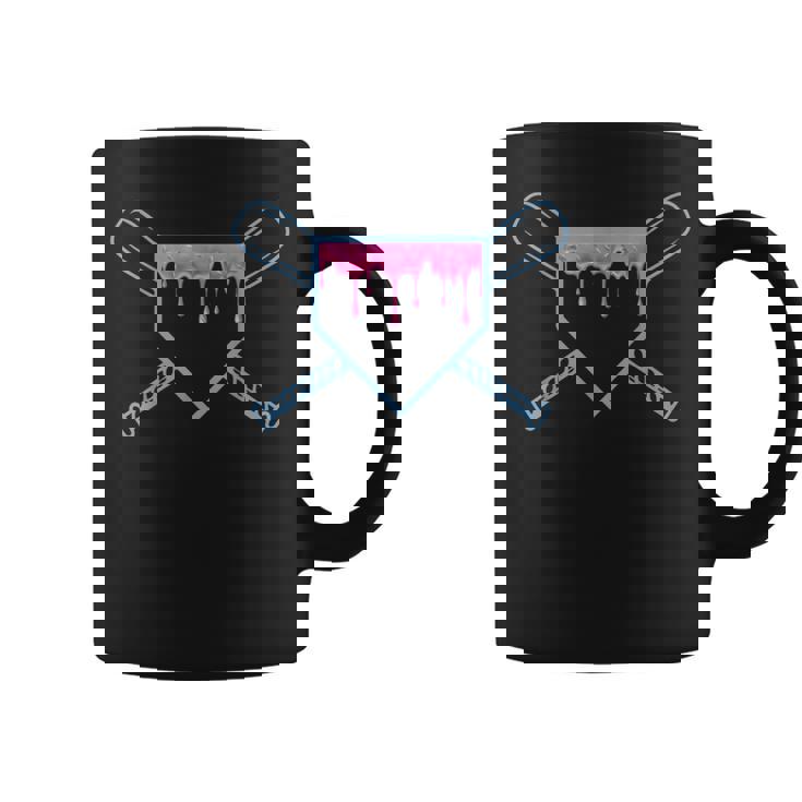 Baseball Home Plate Drip For Boys Ice Cream Spinkle Coffee Mug