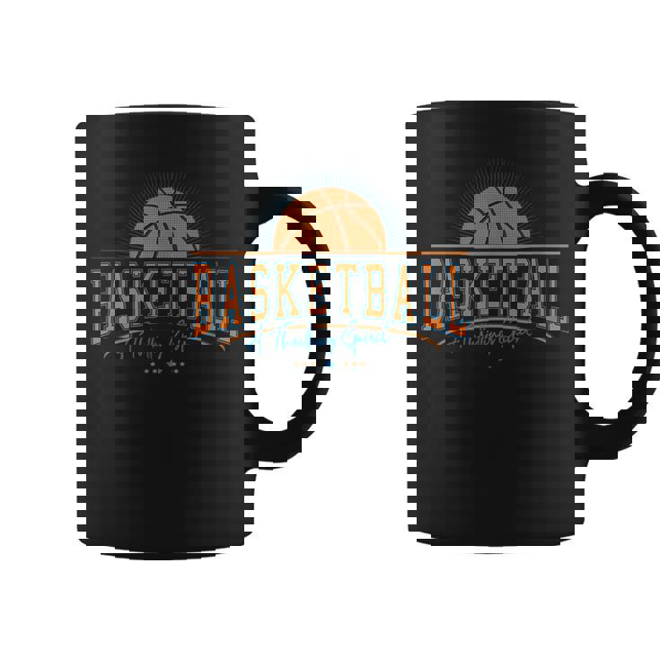 Basketball A Thrilling Spirit Great Sports Moments Coffee Mug