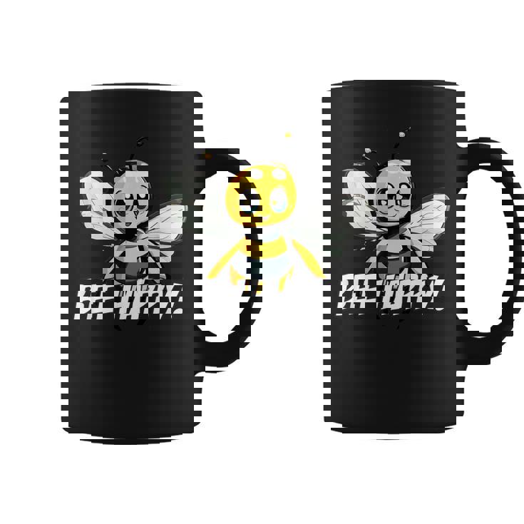 Bee Happy Ape – Sei Fortunato Con Scritta Tazze