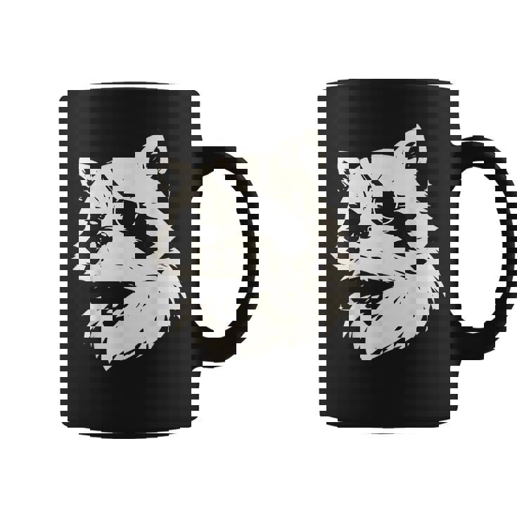 Benda Sull'occhio Bandit Trashpanda Animal Graphic Pirate Raccoon Tazze