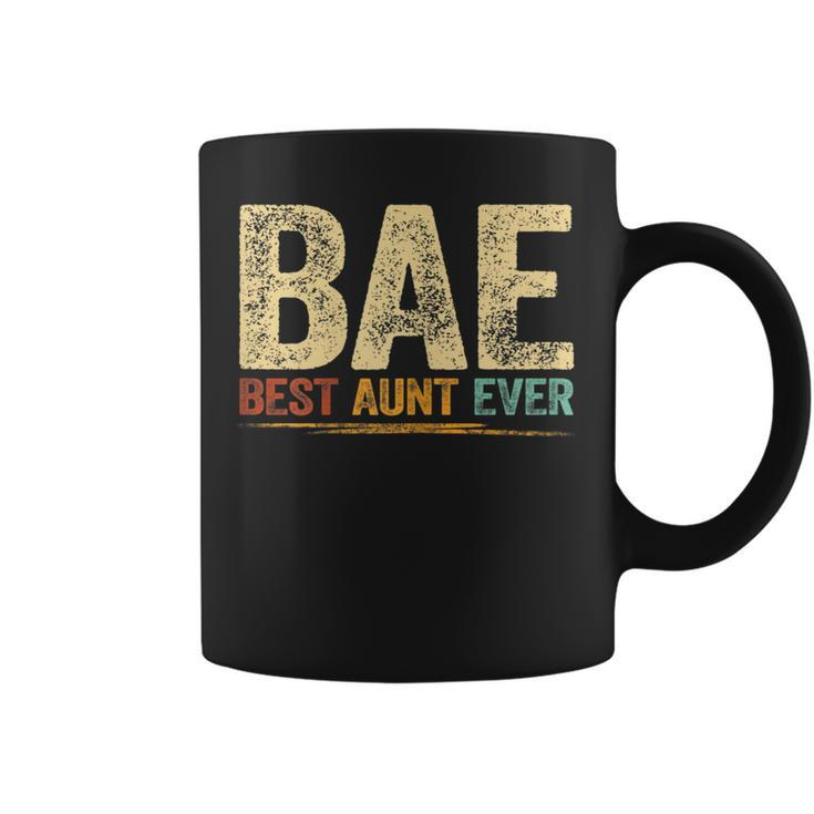 Best Aunt Ever Retro Aunt Auntie Taza de café