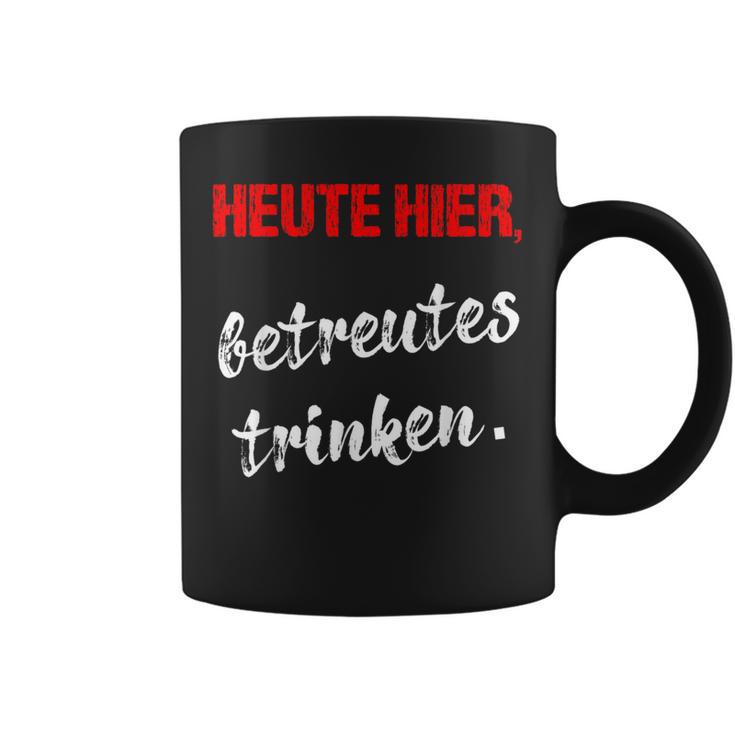 Betreutes Trinken Beer Saufen Outfit Partner Look Tassen