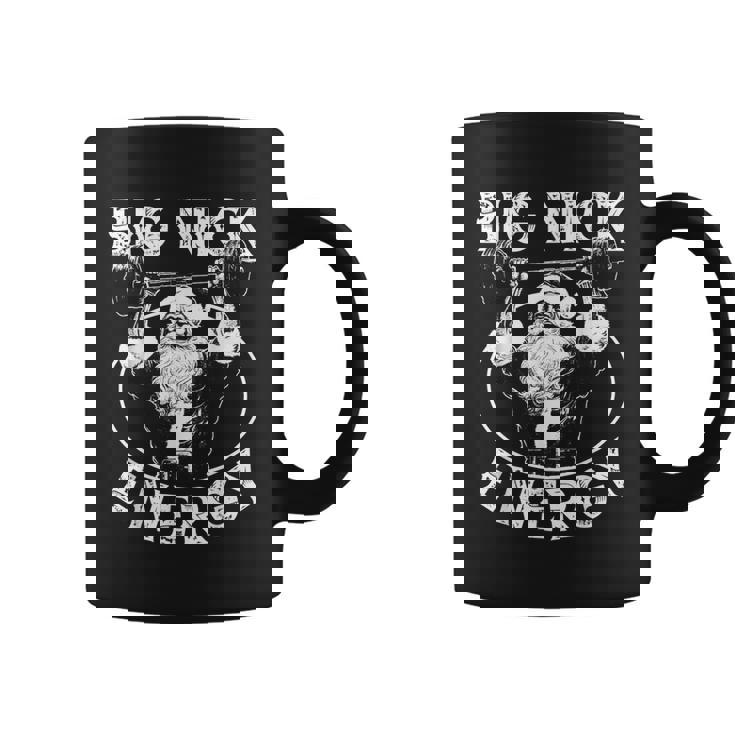 Big Nick Energy Santa Christmas Santa Christmas Coffee Mug