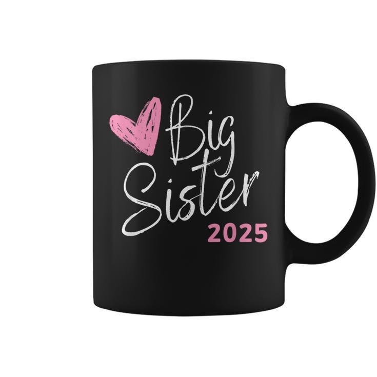 Big Sister Ich Werde Große Schwester 2025 Lettering Girl's Tassen