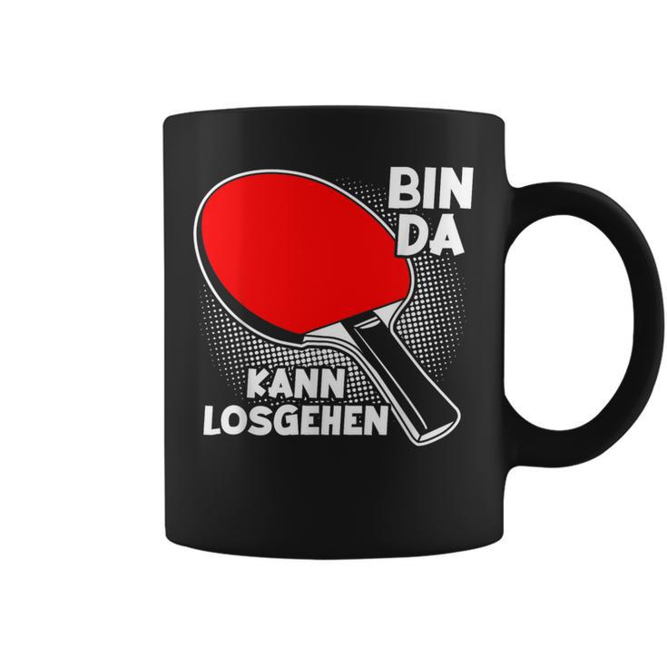 With Bin Da Kann Losgehen Table Tennis Player Tassen