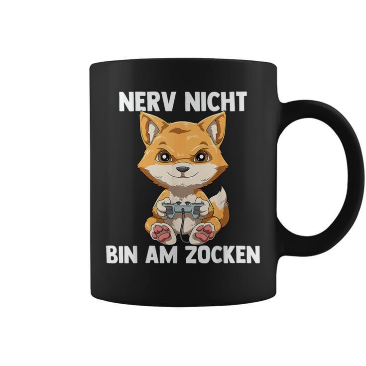 Bin Am Zocken Gaming Fox Tassen