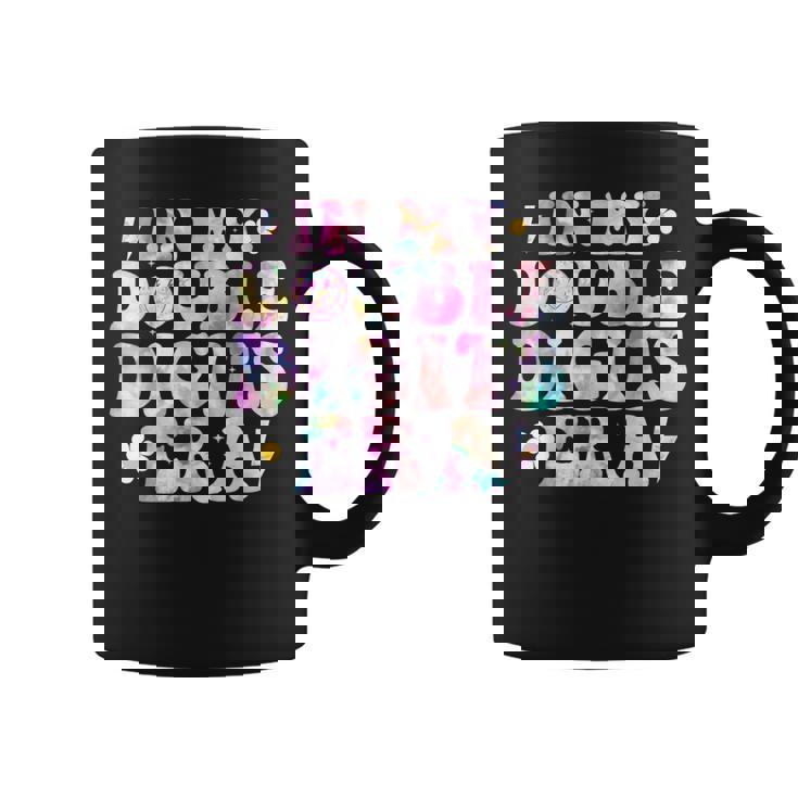 Birthday For Girls Tie Dye In My Double Digits Era Coffee Mug