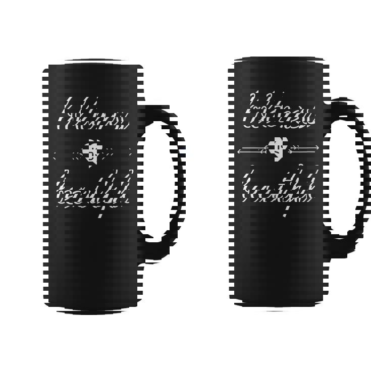 Boldness Is Beautiful Bold Courageous Courage Graphic Print Coffee Mug