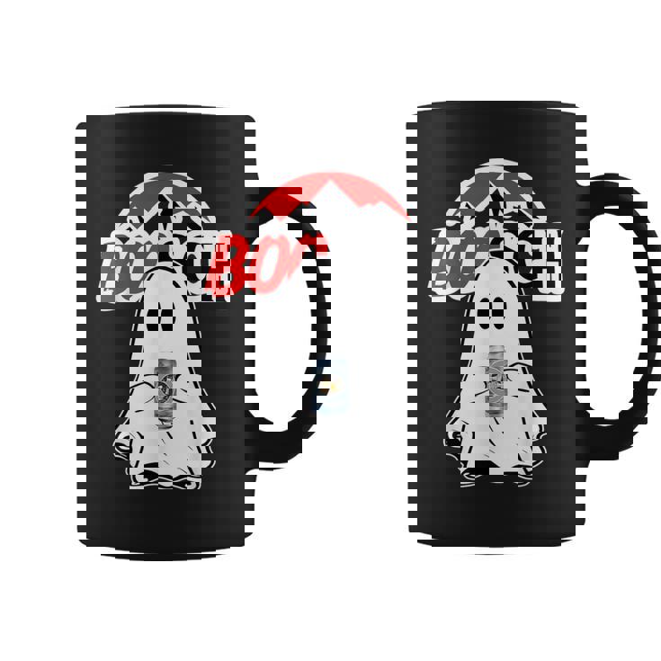 Boosch-Beer Halloween Ghost Drinking Beer Men Coffee Mug