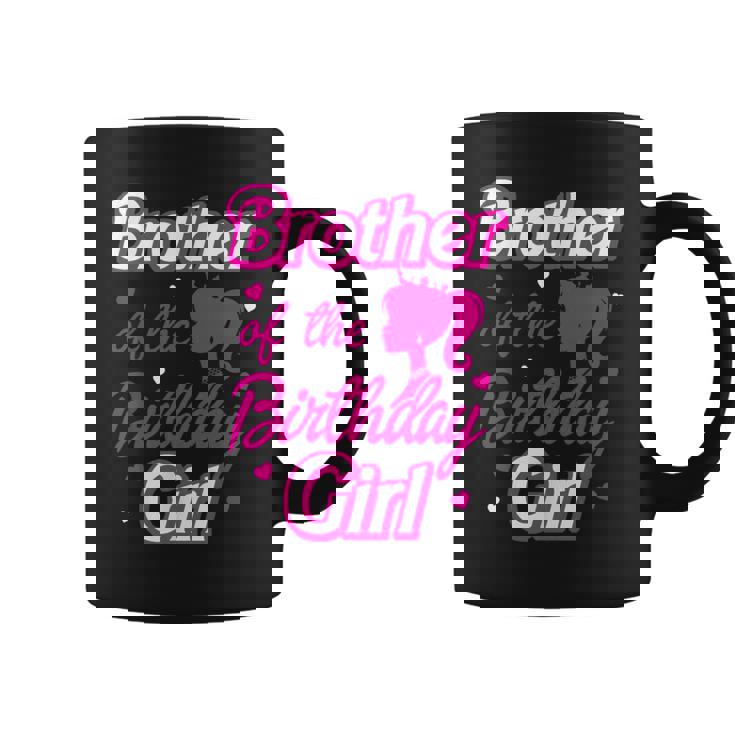 Brother Of The Birthday Girl Doll Family Party Decorations Coffee Mug