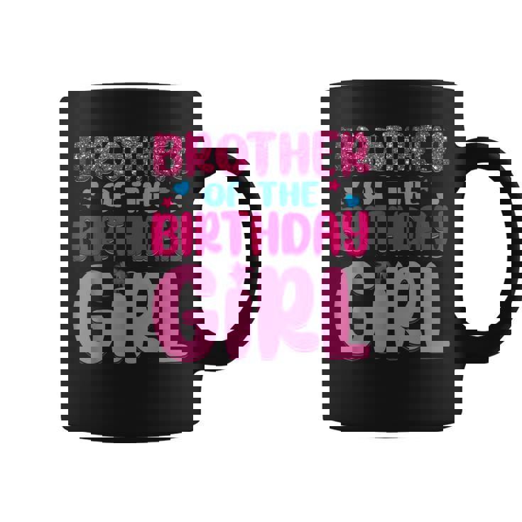 Brother Of The Birthday Girl Family Party Decorations Coffee Mug