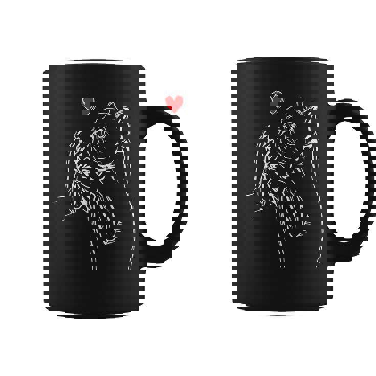 Bulldog Francese Love Frenchie Mistress Idea Regalo Tazze