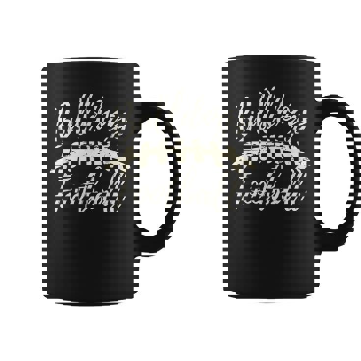 Bulldogs Football School Spirit Team Mascot Game Day Night Coffee Mug