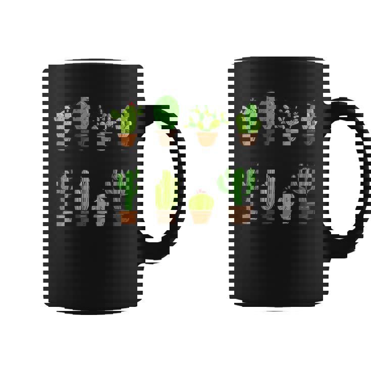 Cactus Del Mundo Cactus Suculentas Taza de café
