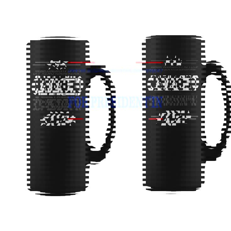 Camacho Para Presidente En 2024 Humor De Las Elecciones Presidenciales Taza de café