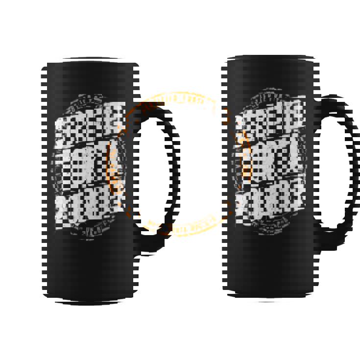 Certified Torta Pounder Emblem Coffee Mug