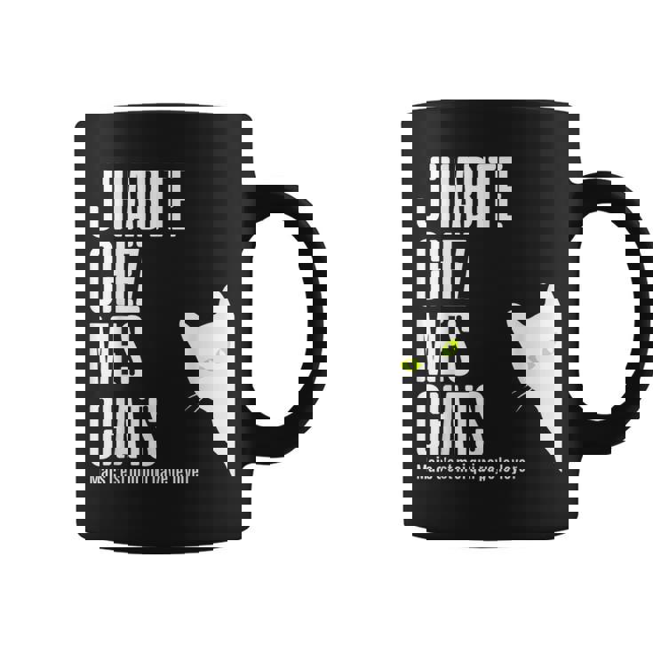 Chat Cadeau Amoureux Des Chats Rigolo Chaton Cat Dad Tasse