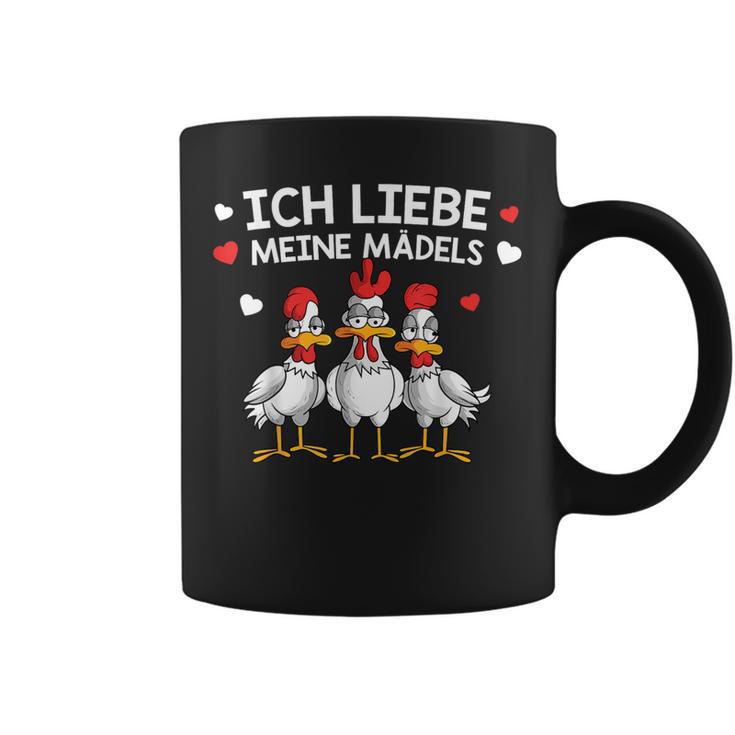 Chicken Ich Liebe Meine Mäds Ich Liebe Meine Mäds Tassen