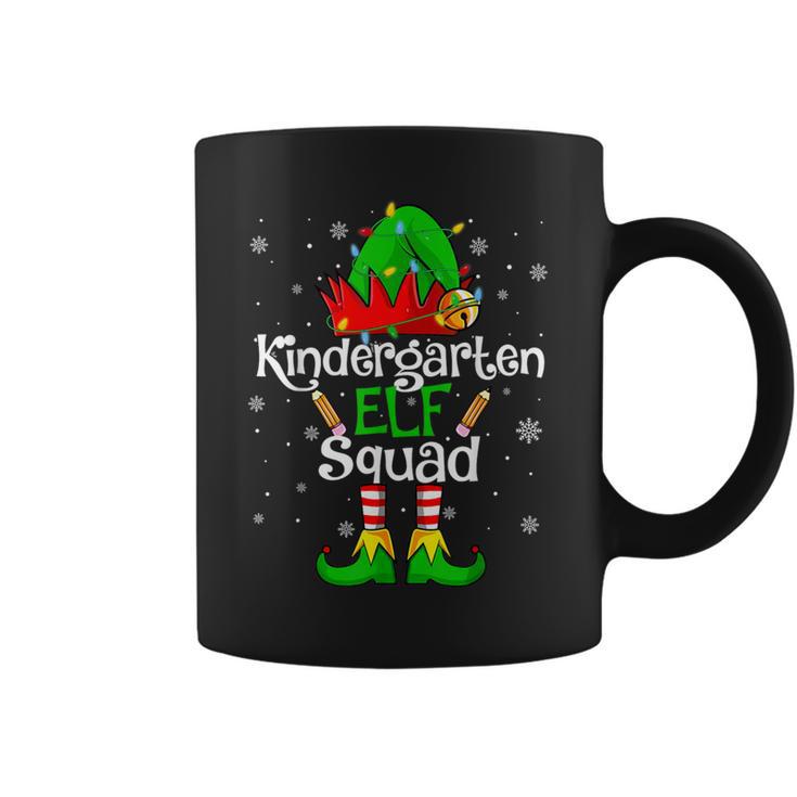 Christmas Kindergarten Elf Squad Teacher Student Coffee Mug