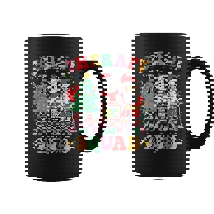Christmas Therapy Squad Slp Ot Pt Occupational Therapy Team Coffee Mug