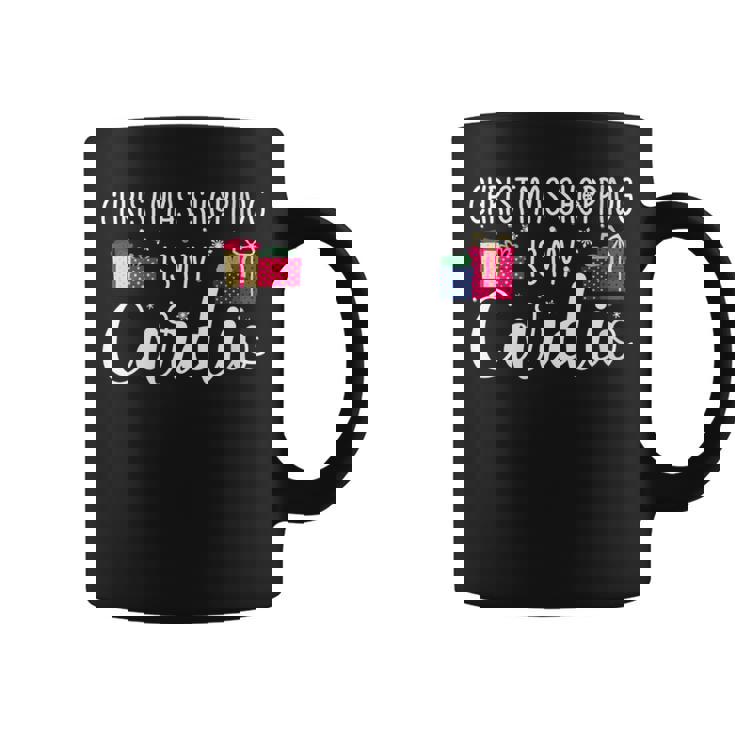 Christmas Shopping Is My Cardio Holiday Xmas Humor Coffee Mug