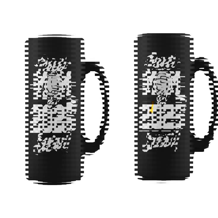 Class Of 2025 Senior Year Volleyball Mom Senior 2025 Coffee Mug