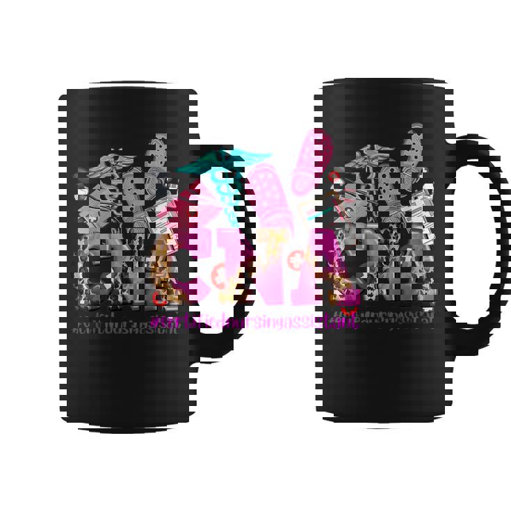 Cna Pink Ribbon Breast Cancer Awareness Warrior Survivor Coffee Mug
